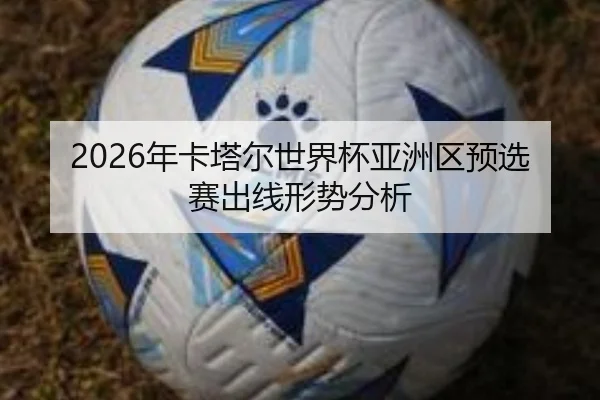 2026年卡塔尔世界杯亚洲区预选赛出线形势分析